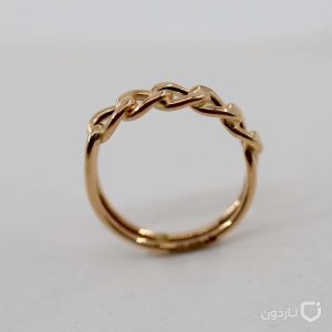 انگشتر کارتیه دو پایه