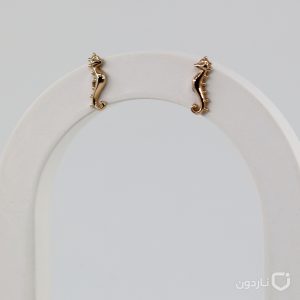 گوشواره میخی اسب آبی