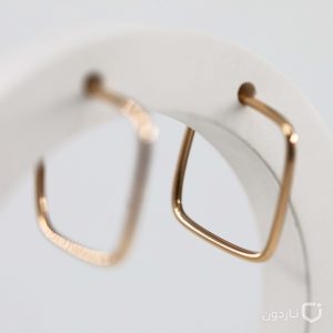 گوشواره هندسی لوزی سایز ۲