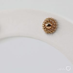 گوشواره میخی گل بابونه