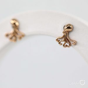 گوشواره میخی هشت پا