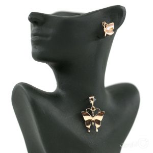 نیم ست پروانه توپر