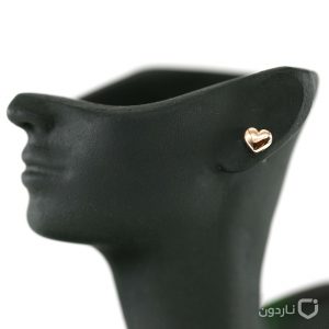 گوشواره میخی قلب دامله