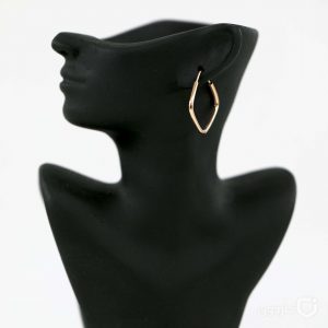 گوشواره هندسی لوزی سایز 1