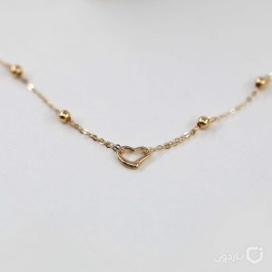 دستبند فلامینگو گوی و قلب تک